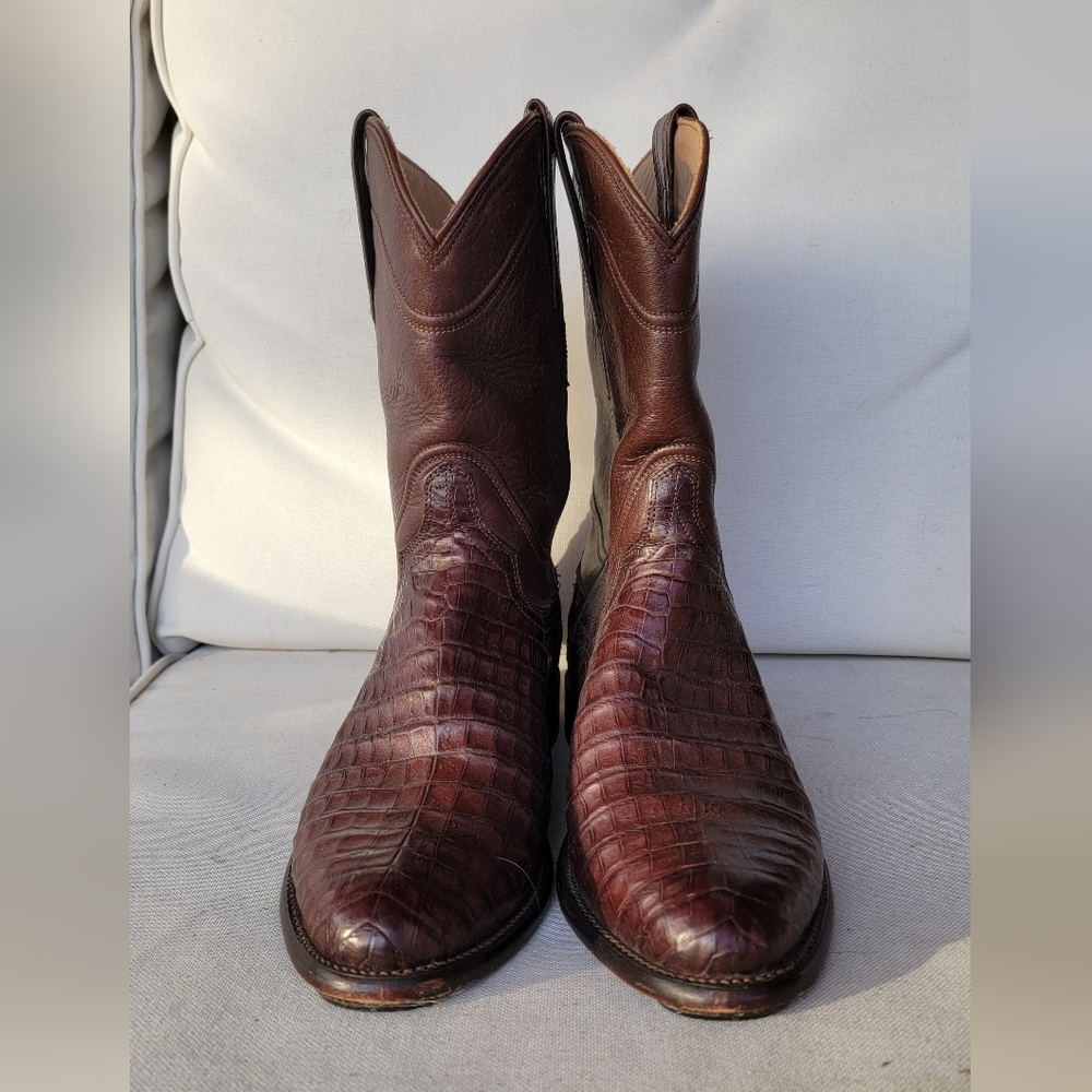 Tecovas  Chocolate Camin Ropers  10D
